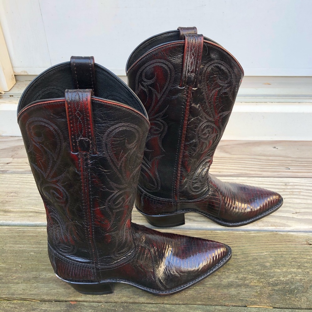 Dan Post Women's Dark Brown Leather Boots